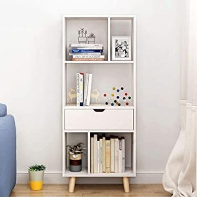 ESTANTE R&R MUEBLES BLANCO CONTEMPORÁNEO JONÁS