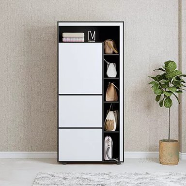 ZAPATERA R&R MUEBLES RRC-286 MULTICOLOR MODERNA NOEMI