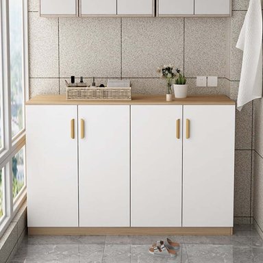 MUEBLE ORGANIZADOR PARA COCINA R&R MUEBLES FERNANDA 2 REPISAS 10CM 4 PUERTAS RYR MUEBLES