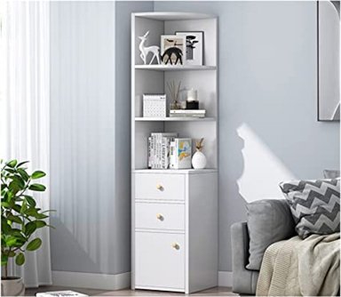 ESTANTE R&R MUEBLES RENZO BLANCO MODERNO 150CM