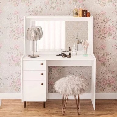 TOCADOR R&R MUEBLES LESLY BLANCO MODERNO