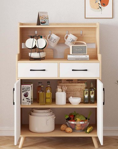 MUEBLE ORGANIZADOR DE COCINA R&R MUEBLES SAMANTHA 2 CAJONES MODERNO RYR MUEBLES - 2