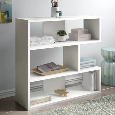 ESTANTE R&R MUEBLES TOHRU BLANCO MODERNO