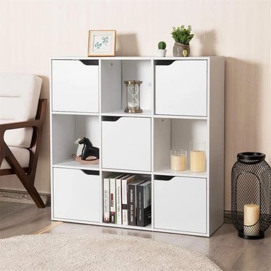 ESTANTE R&R MUEBLES RRC-423 BLANCO MODERNO IROH