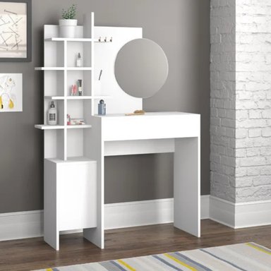 TOCADOR R&R MUEBLES VASCO BLANCO MODERNO