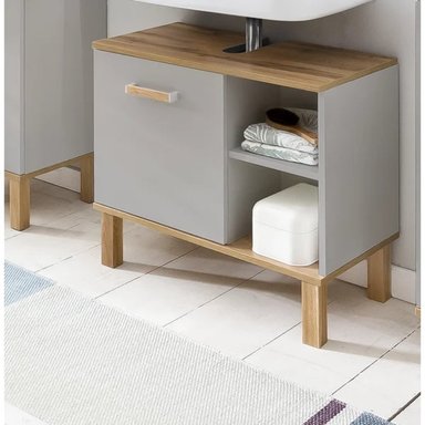 MUEBLE BAÑO R&R HIGE MULTICOLOR INFERIOR LAVADERO 1 PUERTA