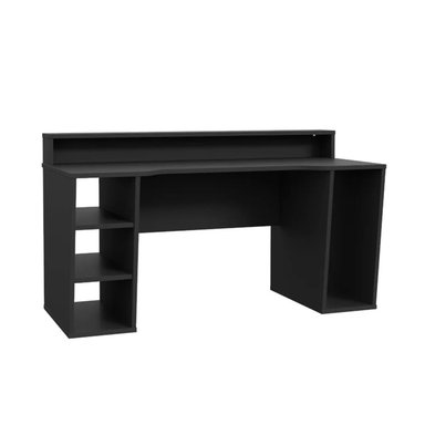 ESCRITORIO MODERNO R&R MUEBLES AISHA 160 CM X 72 CM NEGRO