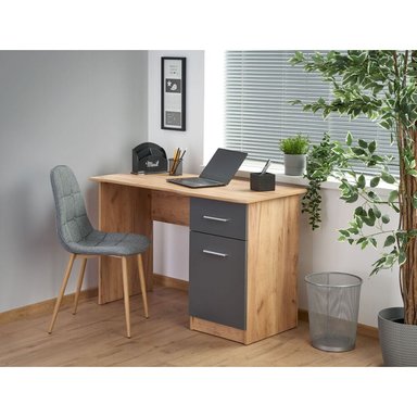ESCRITORIO MODERNO R&R MUEBLES KOENMA 120 CM X 55 CM 1 CAJON 1 PUERTA