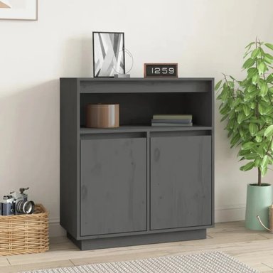 APARADOR R&R MUEBLES LOID MODERNO NEGRO