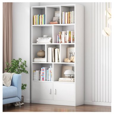 ESTANTE R&R MUEBLES SELKA BLANCO MODERNO