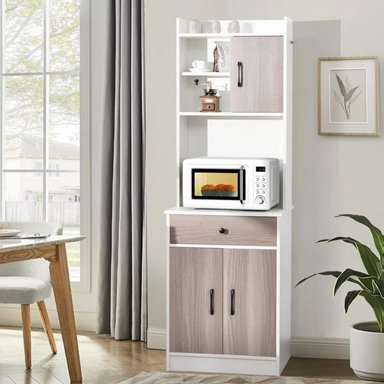 MUEBLE DE COCINA R&R MUEBLES ANKO MODERNO BLANCO RYR MUEBLES