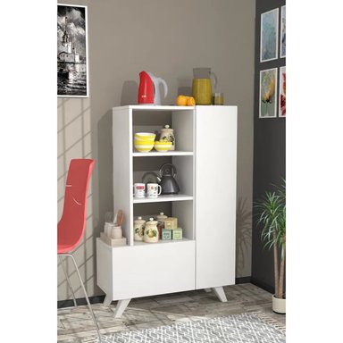 MUEBLE DE COCINA R&R MUEBLES TAKA MODERNO BLANCO RYR MUEBLES