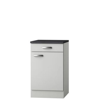 MUEBLE DE COCINA R&R MUEBLES TENTEN MODERNO BLANCO Y NEGRO RYR MUEBLES