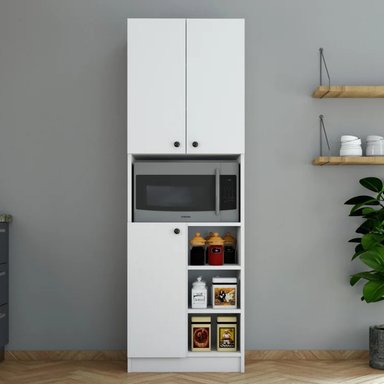 MUEBLE DE COCINA R&R MUEBLES MOMOCHI MODERNO BLANCO RYR MUEBLES