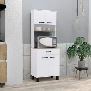 MUEBLE DE COCINA R&R MUEBLES HAKU MODERNO BLANCO RYR MUEBLES