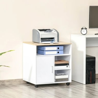 ESCRITORIO R&R MUEBLES MAOMAO 60 CM X 50 CM BLANCO AUXILIAR MODERNO