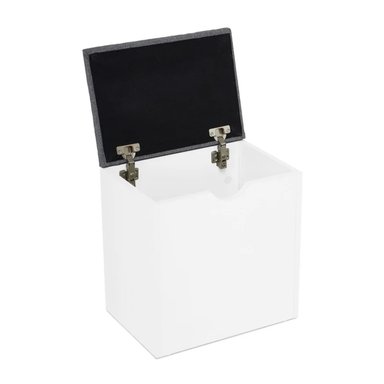 JUEGO COMEDOR R&R MUEBLES KATTY 4 BANCOS BLANCO MODERNO - 4
