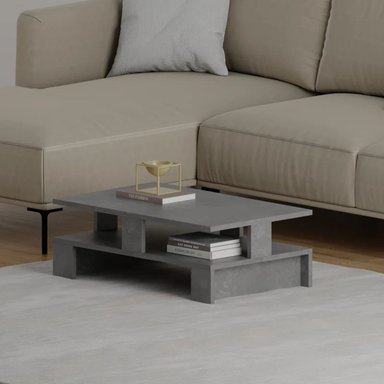 MESA DE CENTRO R&R MUEBLES SHINKIE MODERNA GRIS