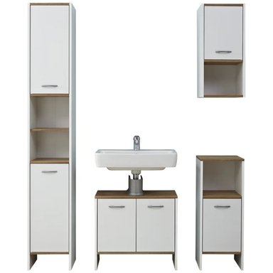 MUEBLE BAÑO R&R VATZ BLANCO MODERNO COLECCION TANAKA - 2