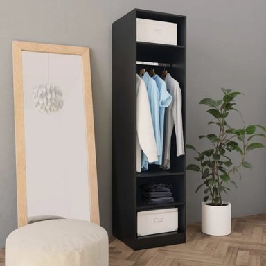 ARMARIO MODERNO MAKO NEGRO RYR MUEBLES