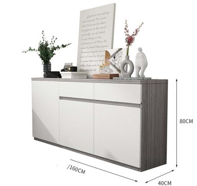 MUEBLE ORGANIZADOR DE COCINA R&R MUEBLES POLO 2 REPISAS 2 CAJONES 160CM RYR MUEBLES - 3