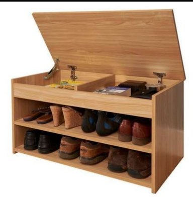 ZAPATERA R&R MUEBLES AIDA MARRÓN