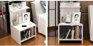 VELADOR R&R MUEBLES VINTAGE KAMIL BLANCO - 2