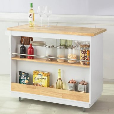 MUEBLE AUXILIAR DE COCINA R&R MUEBLES GYES BLANCO RYR MUEBLES - 2