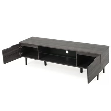 MUEBLE PARA TV R&R MUEBLES CAROL 55' MODERNO GRIS - 2