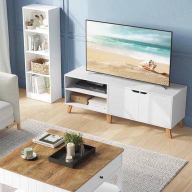 MUEBLE PARA TV R&R MUEBLES EMILIA 55' VINTAGE MODERNO - 1