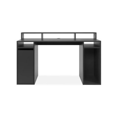 ESCRITORIO MODERNO R&R MUEBLES MIRANDA 140 CM X 70.5 CM NEGRO