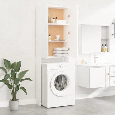MUEBLES LAVANDERIA R&R SHIKI BLANCO MODERNO - 2
