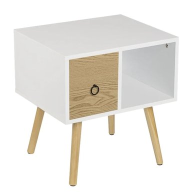 VELADOR R&R MUEBLES MODERNO SHIDO BLANCO