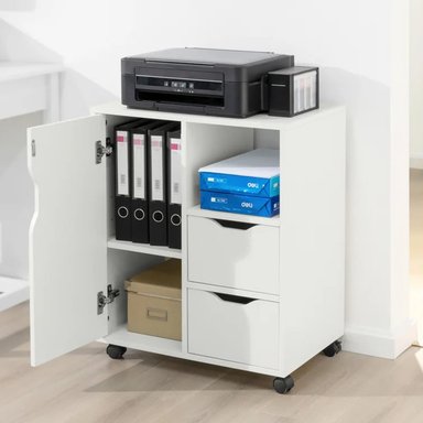 ARCHIVADOR R&R MUEBLES RYOUKO 60 CM X 35 CM BLANCOARCHIVADO MODERNO - 2