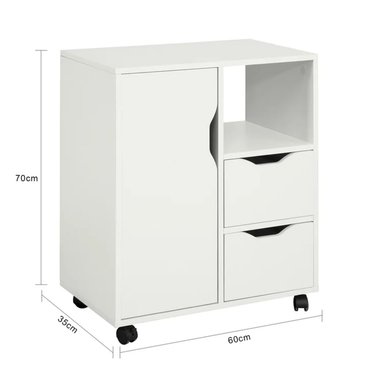 ARCHIVADOR R&R MUEBLES RYOUKO 60 CM X 35 CM BLANCOARCHIVADO MODERNO - 3