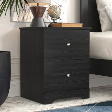 VELADOR MESA DE NOCHE DIDI NEGRO RYR MUEBLES