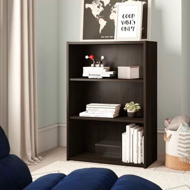 ESTANTE LIBRERO R&R MUEBLES RAFFO MARRÓN MODERNO