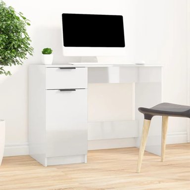 ESCRITORIO MODERNO R&R MUEBLES AIZEN 100 CM X 50 CM BLANCO