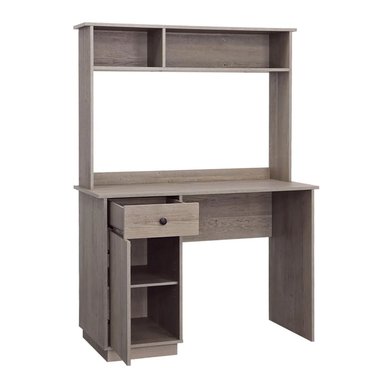 ESCRITORIO MODERNO R&R MUEBLES TEODORO 109 CM X 47 CM MARRÓN ALTO 152 - 3