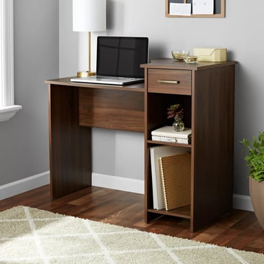 ESCRITORIO MODERNO R&R MUEBLES MÉNDEZ 102.5 CM X 49 CM MARRÓN - 1