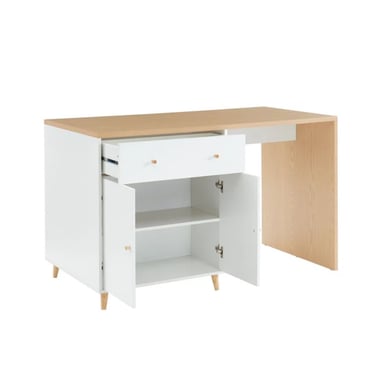 MUEBLE DE COCINA R&R MUEBLES KOMEKKO MODERNO BLANCO Y DUNA RYR MUEBLES - 2