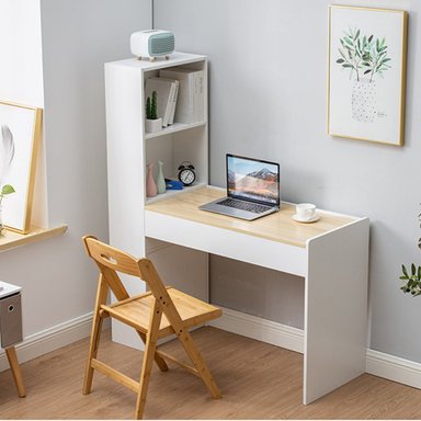 ESCRITORIO JUVENIL R&R MUEBLES MILA 126.5 CM X 48 CM BLANCO