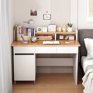 ESCRITORIO MODERNO R&R MUEBLES MAGUI 100 CM X 50 CM BLANCO