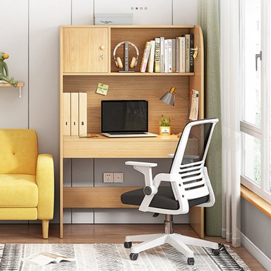 ESCRITORIO MODERNO R&R MUEBLES GRACIA 83 CM X 60 CM MARRÓN CLARO