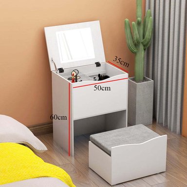 TOCADOR PEQUEÑO TACNA BLANCO RYR MUEBLES - 2