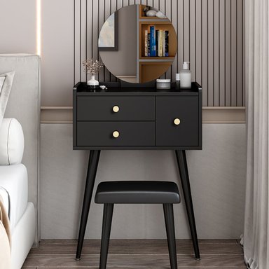 TOCADOR R&R MUEBLES LURÍN NEGRO VINTAGE