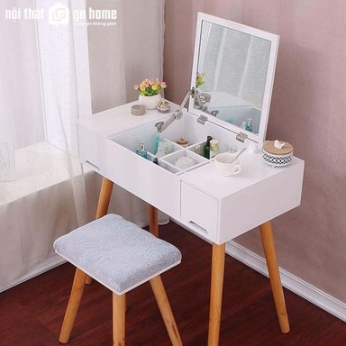 TOCADOR R&R MUEBLES ICA BLANCO VINTAGE - 1