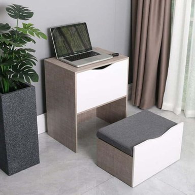 TOCADOR R&R MUEBLES TACNA MARRÓN PEQUEÑO BLANCO - 3