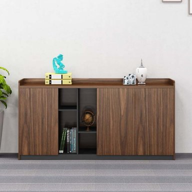 APARADOR R&R MUEBLES SAGI MARRÓN MODERNO 3 PUERTAS