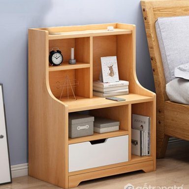 VELADOR R&R MUEBLES MODERNO TAKANA MARRÓN CLARO